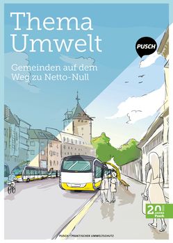 Die Zukunft der Mobilität in Schaffhausen mit E-Bussen. 