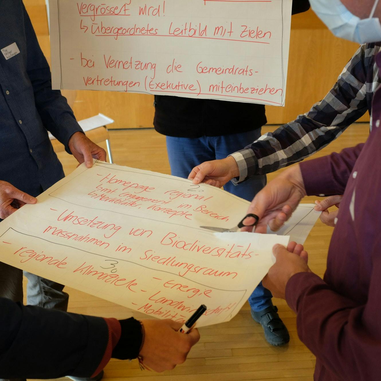 Die Gemeinden der Region Sursee-Mittelland tauschten sich an verschiedenen Workshops und Arbeitstreffen in über Form des geplanten Öko-Netzwerks aus.